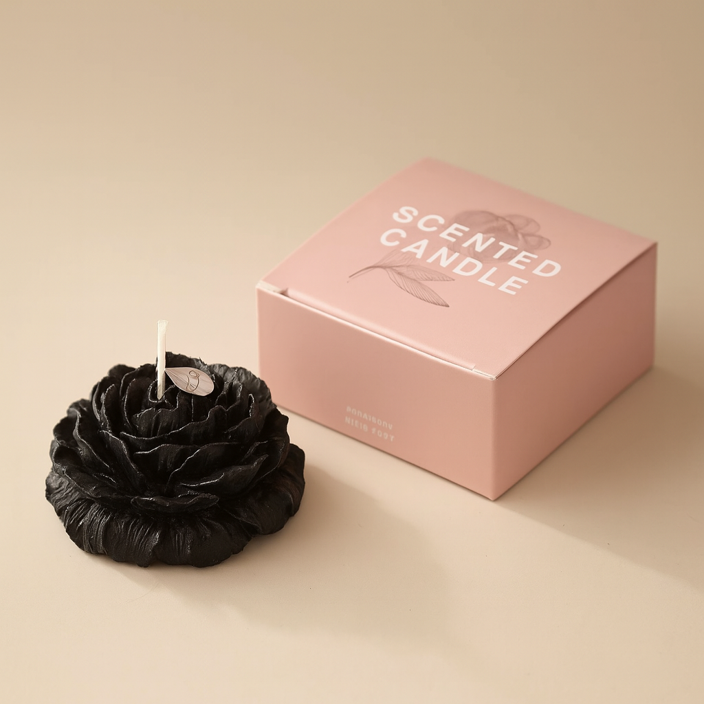 Flower Shape Scented Candle