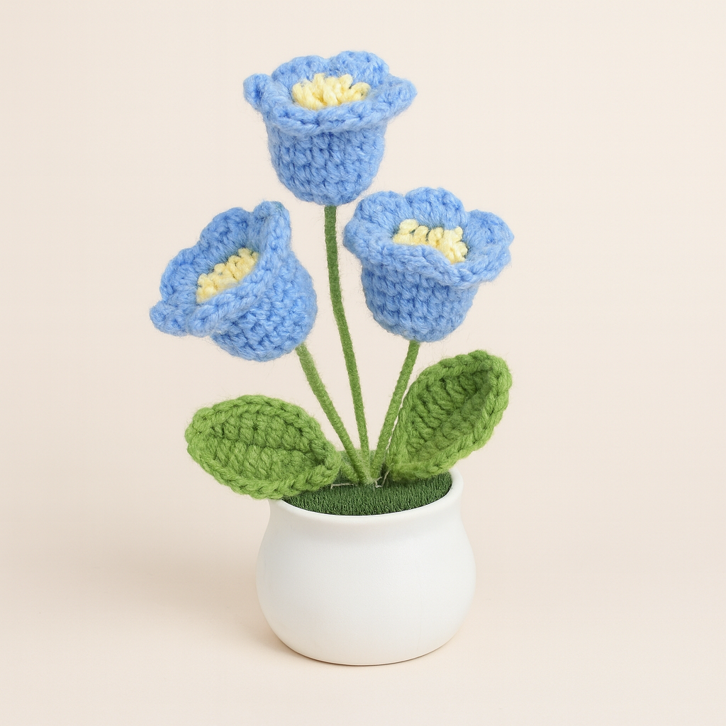 Mini Crochet Handmade Plants