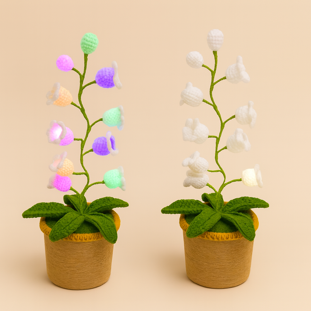 Handmade Crochet Glow Blooms